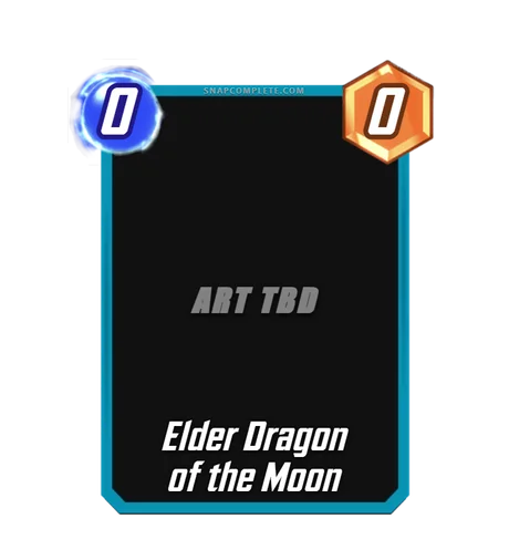 Elder Dragon of the Moon Marvel Snap card art