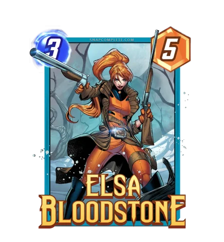 Elsa Bloodstone Marvel Snap card art