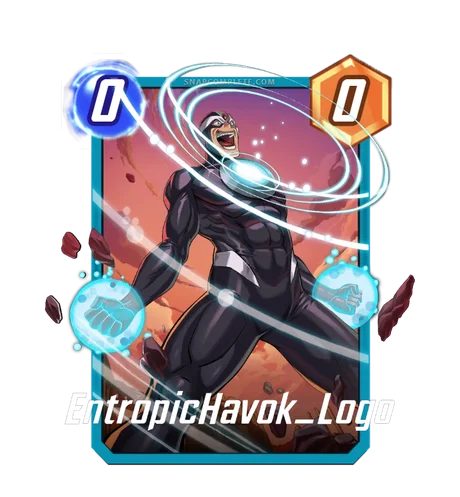 Entropic Havok Marvel Snap card art