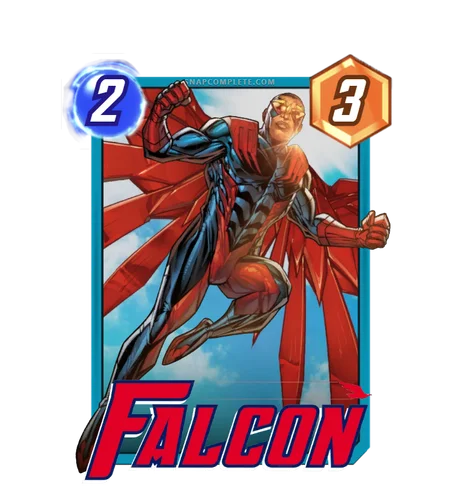 Falcon Marvel Snap card art