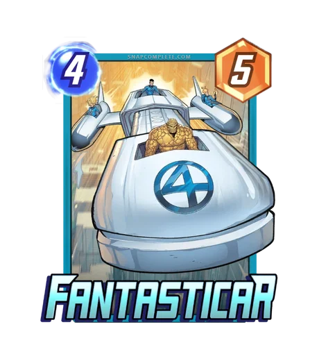 Fantasticar Marvel Snap card art