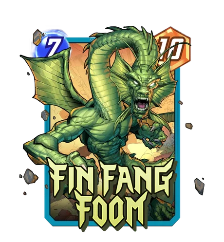 Fin Fang Foom Marvel Snap card art