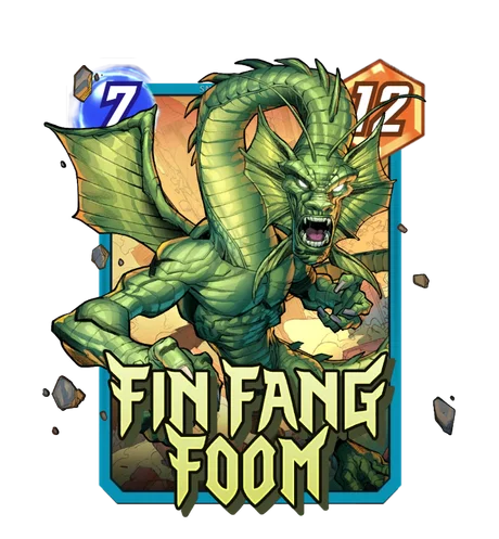 Fin Fang Foom Marvel Snap card art