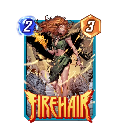 Firehair Marvel Snap card art