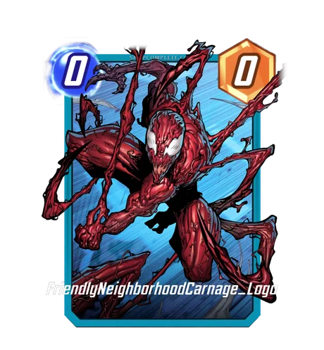 Friendly Neighborhood Carnage Marvel Snap card art