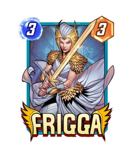 Frigga Marvel Snap card art