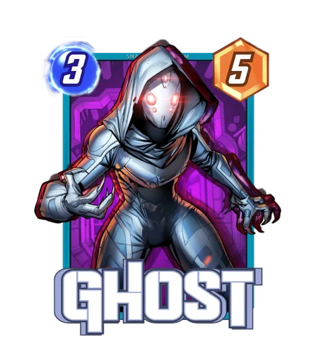 Ghost Marvel Snap card art
