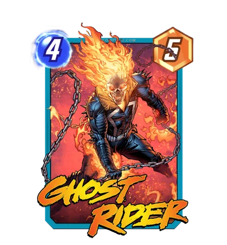 Ghost Rider Marvel Snap card art
