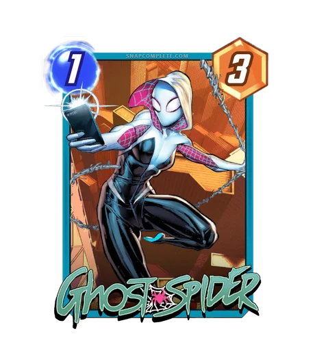 Ghost-Spider Marvel Snap card art