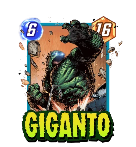 Giganto Marvel Snap card art