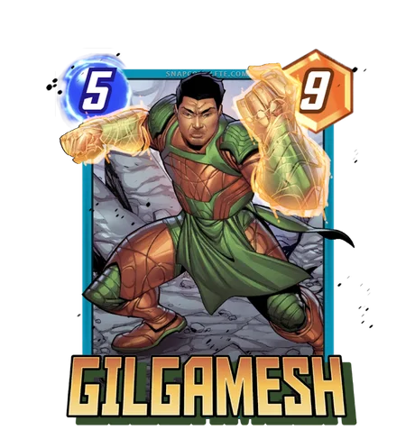 Gilgamesh Marvel Snap card art