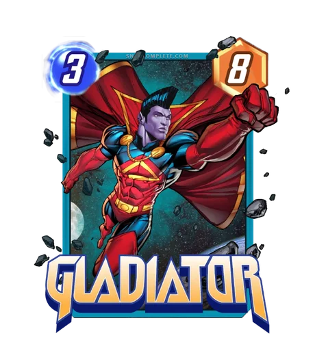 Gladiator Marvel Snap card art