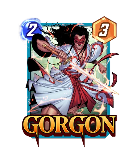 Gorgon Marvel Snap card art