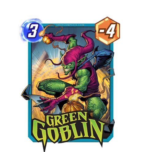 Green Goblin Marvel Snap card art