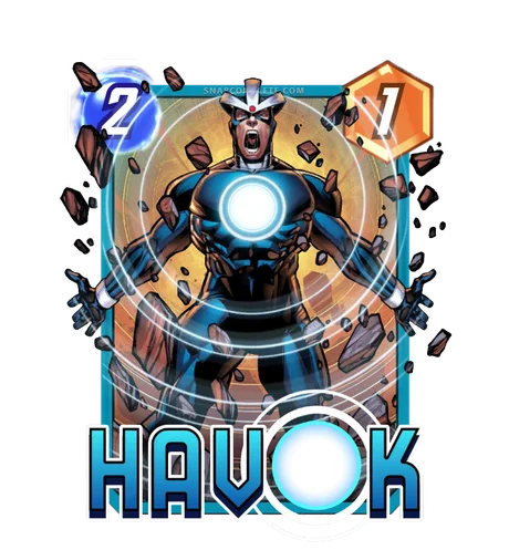 Havok Marvel Snap card art