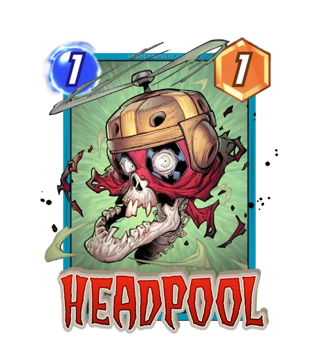 Headpool Marvel Snap card art