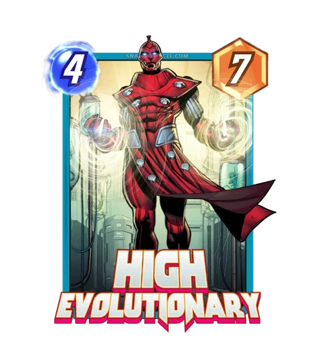 High Evolutionary Marvel Snap card art