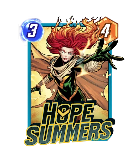 Hope Summers Marvel Snap card art