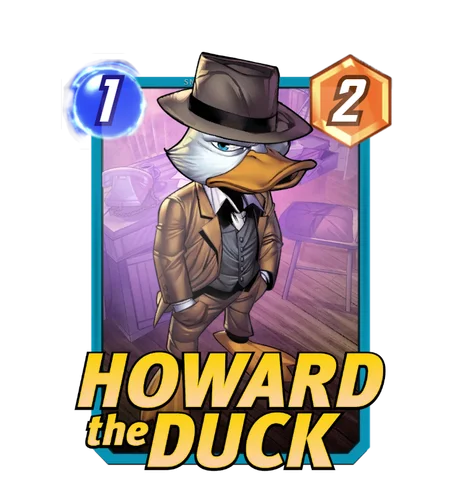 Howard the Duck Marvel Snap card art