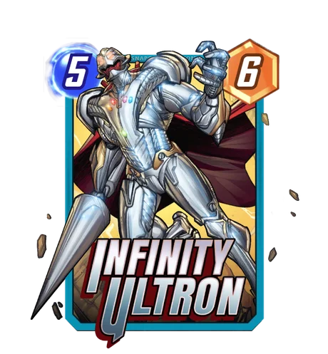 Infinity Ultron Marvel Snap card art