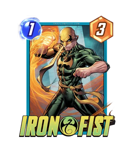 Iron Fist Marvel Snap card art