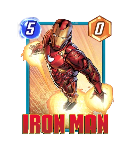Iron Man Marvel Snap card art
