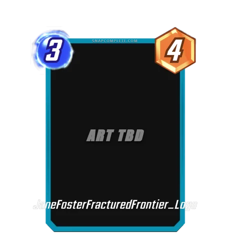 Jane Foster Fractured Frontier Marvel Snap card art