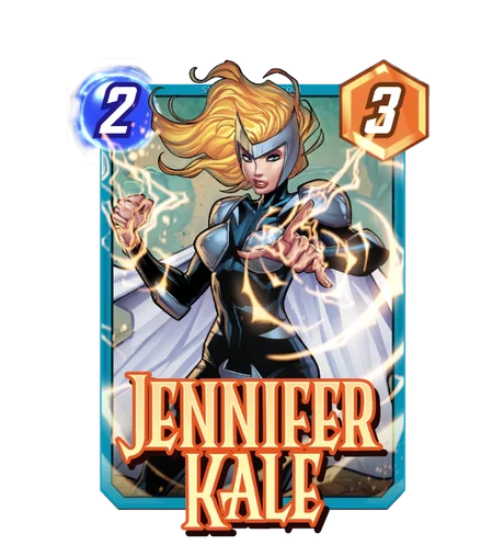 Jennifer Kale Marvel Snap card art
