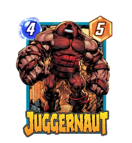 Juggernaut Marvel Snap card art