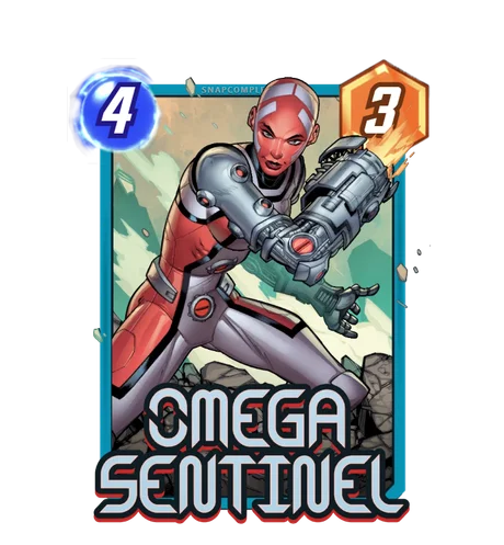 Omega Sentinel Marvel Snap card art