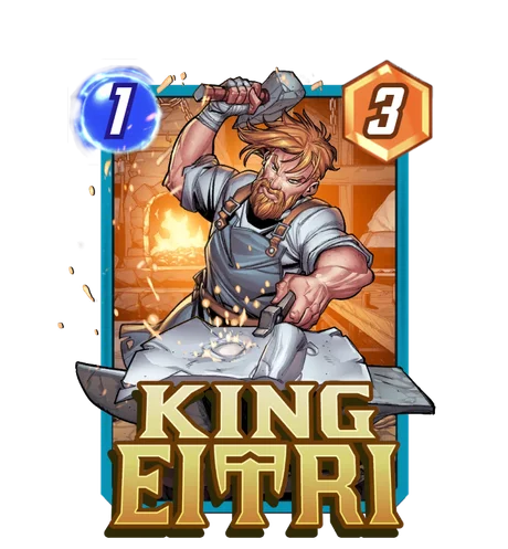 King Eitri Marvel Snap card art