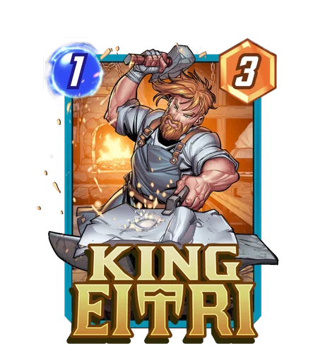 King Eitri Marvel Snap card art