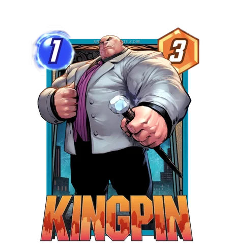 Kingpin Marvel Snap card art