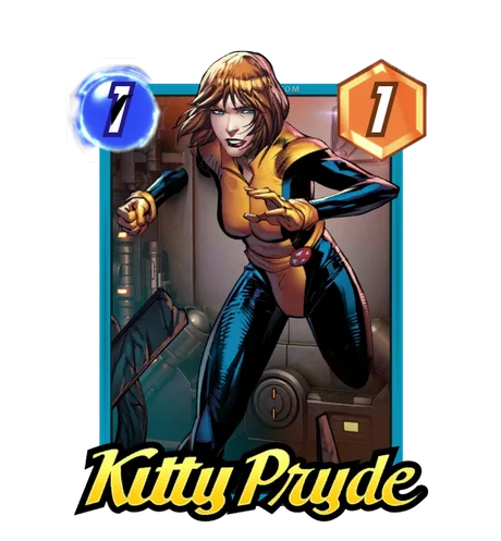 Kitty Pryde Marvel Snap card art