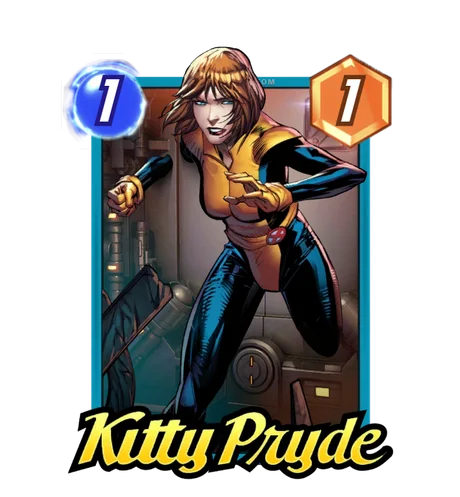 Kitty Pryde Marvel Snap card art