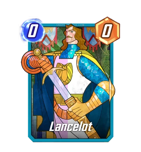 Lancelot Marvel Snap card art