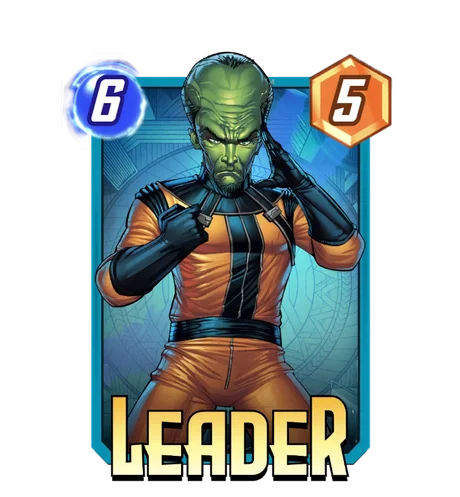 Leader Marvel Snap card art