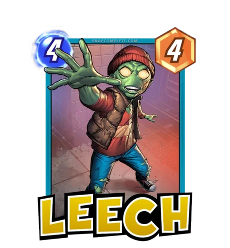 Leech Marvel Snap card art