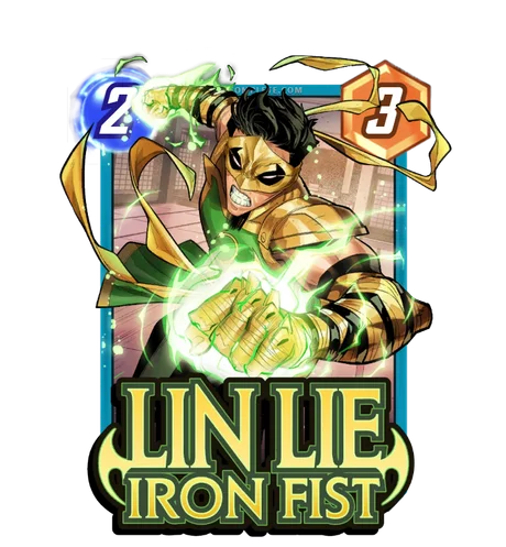 Lin Lie Iron Fist Marvel Snap card art