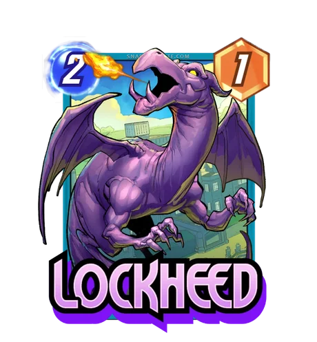 Lockheed Marvel Snap card art