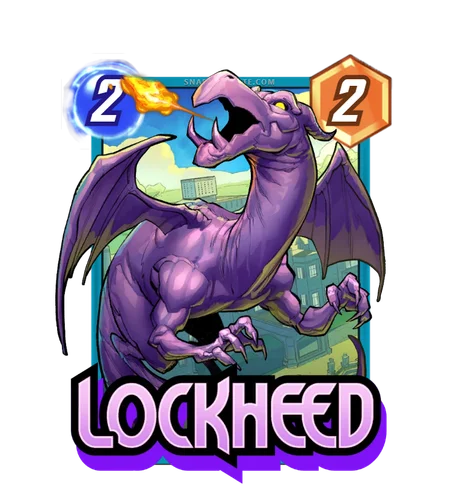 Lockheed Marvel Snap card art