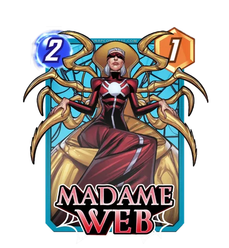 Madame Web Marvel Snap card art