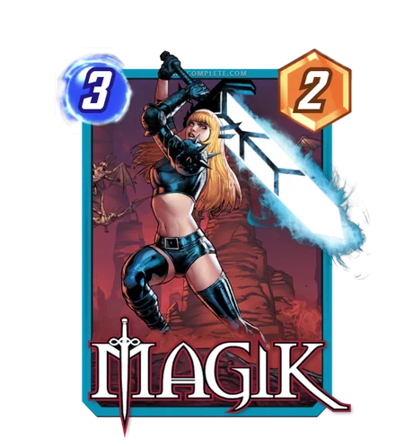 Magik Marvel Snap card art