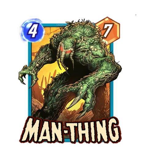 Man-Thing Marvel Snap card art