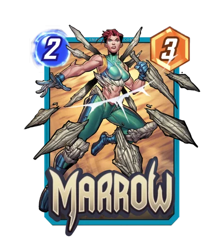 Marrow Marvel Snap card art