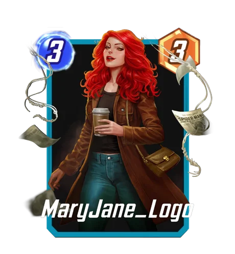 Mary Jane Marvel Snap card art