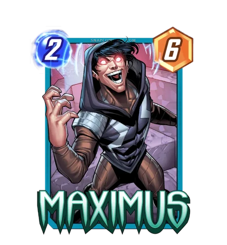 Maximus Marvel Snap card art