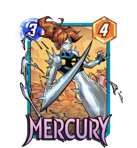 Mercury Marvel Snap card art