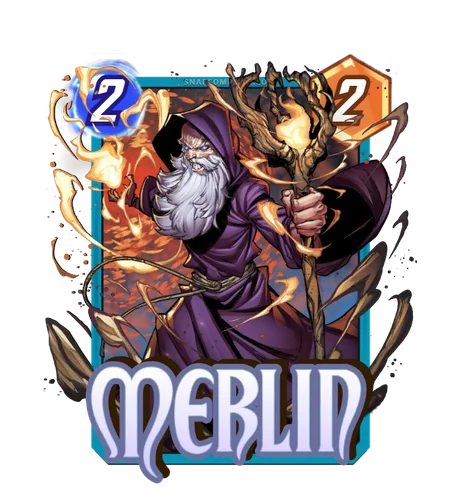 Merlin Marvel Snap card art