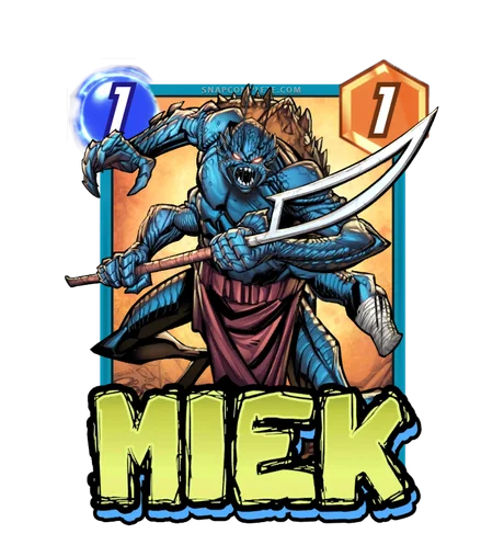 Miek Marvel Snap card art